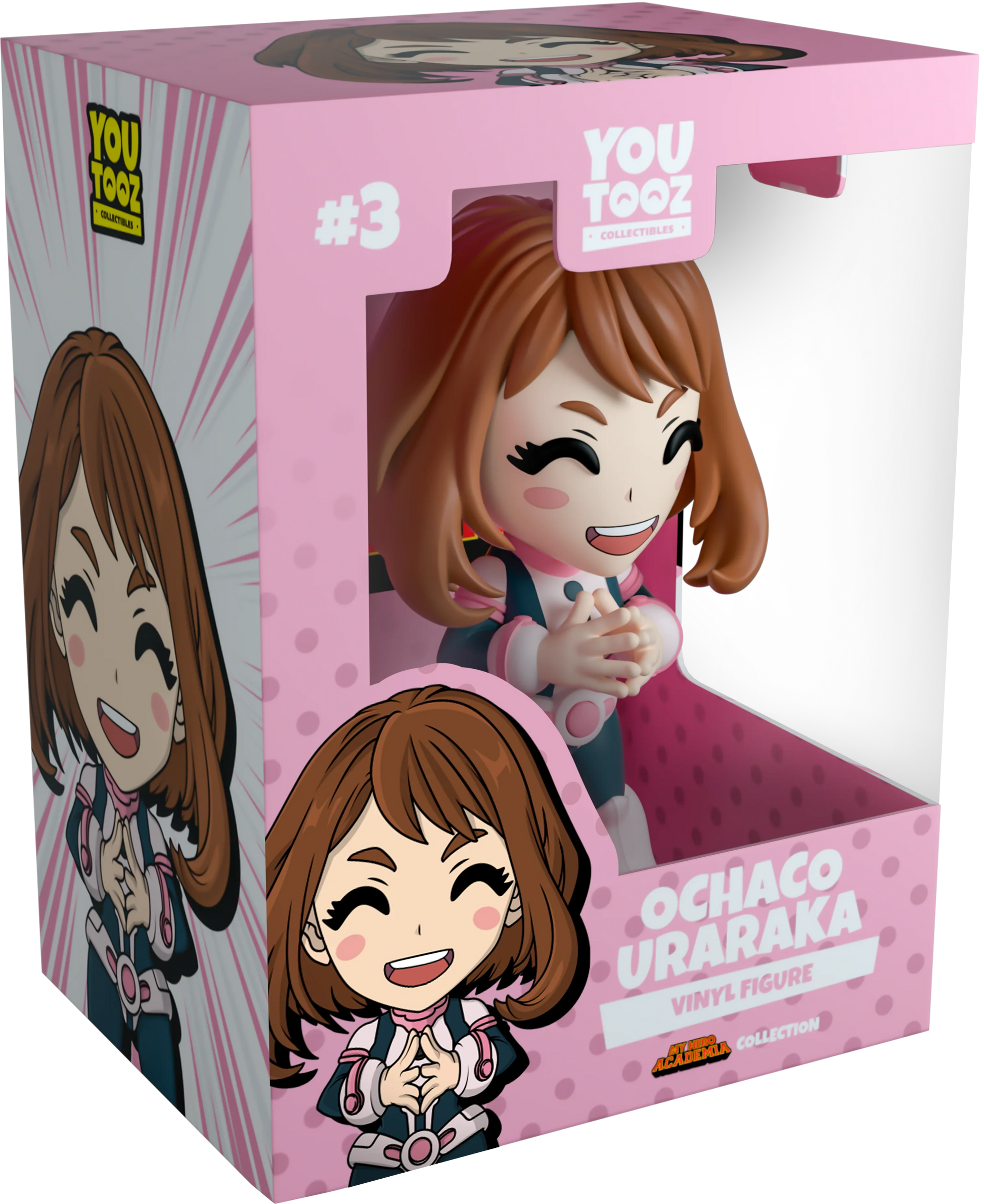 My Hero Acadamia Vinyl figurine Ochaco Uraraka MHA Youtooz K. Horikoshi / Shueisha