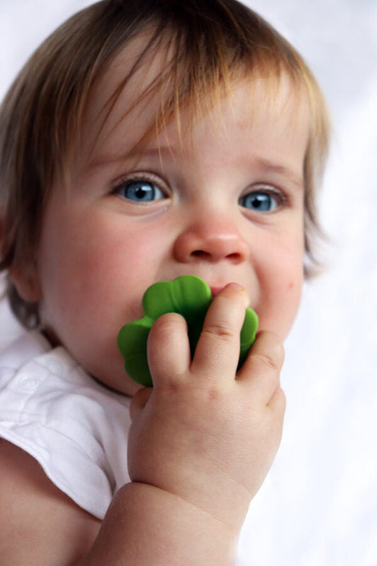 Eli le Trèfle – Mini jouet de dentition bébé – vue produit 10