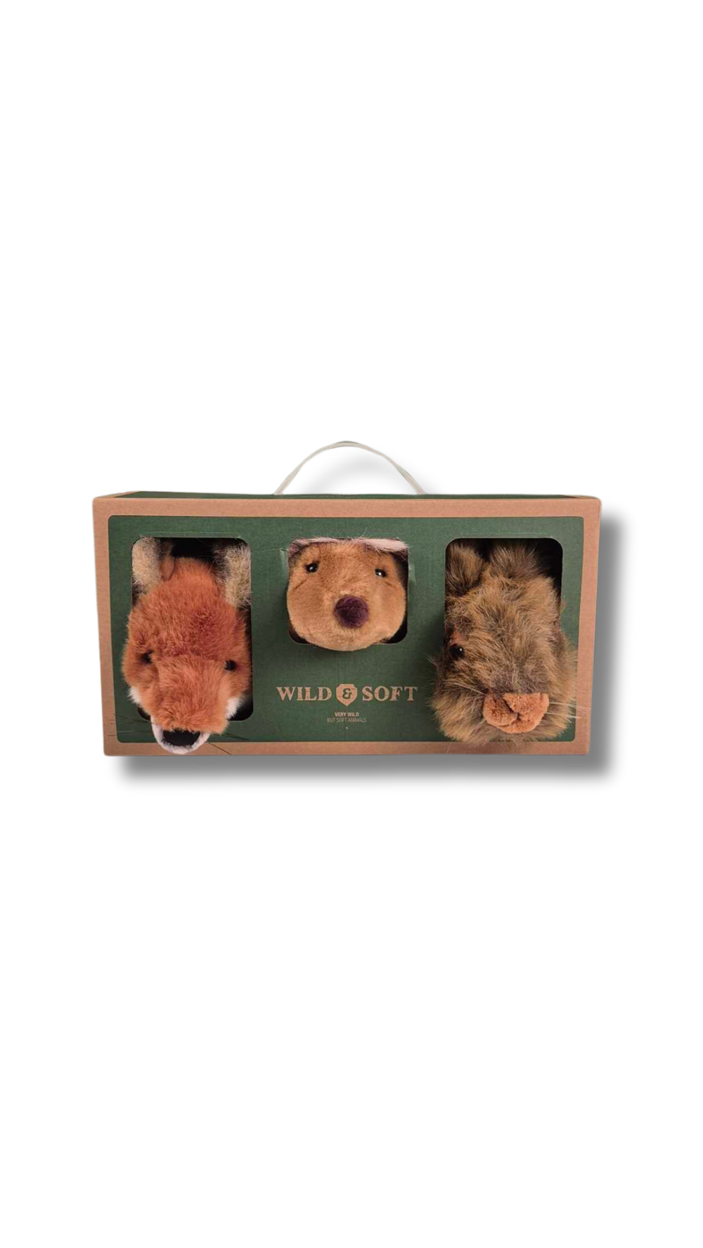 Decorative animal mini-heads - Forest box