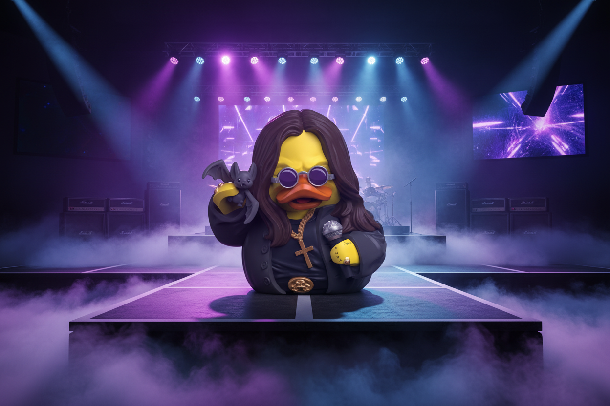 Ozzy Osbourne Duck (eerste editie)