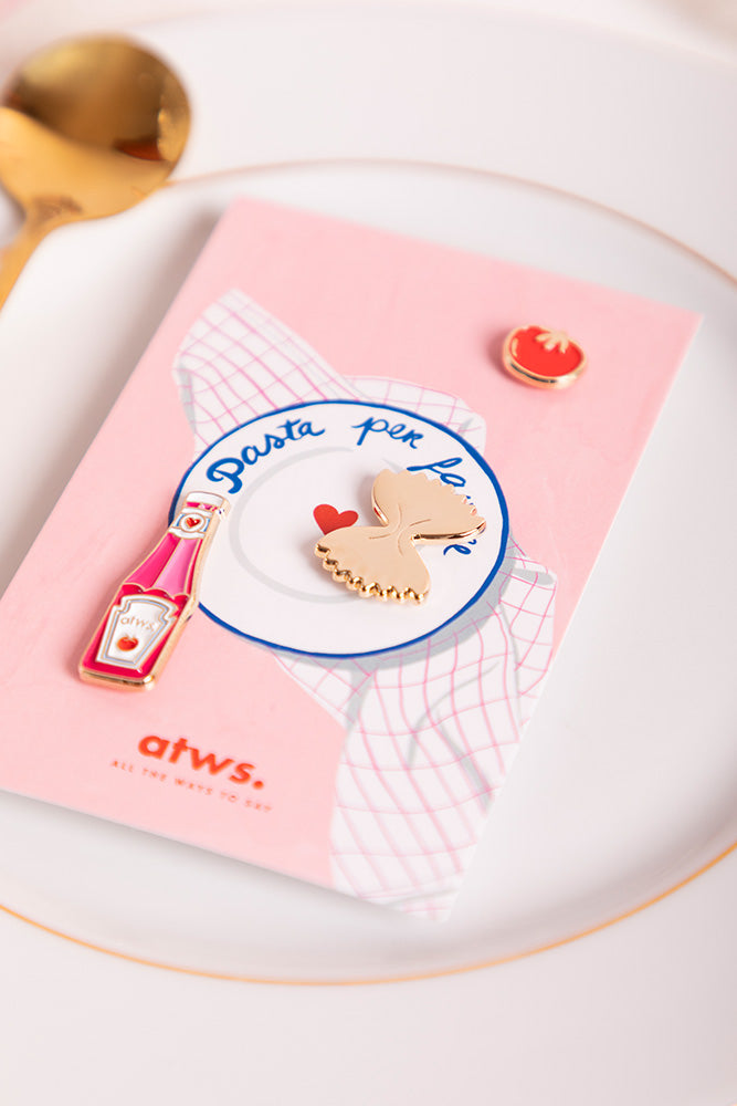 Tomato Sauce (Set of 3 pins) - Pins