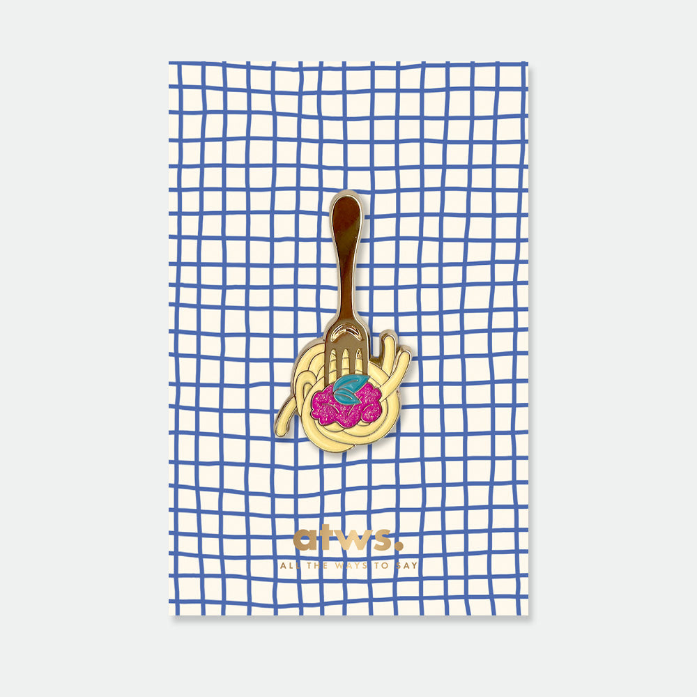 Fork And Pasta - Pins