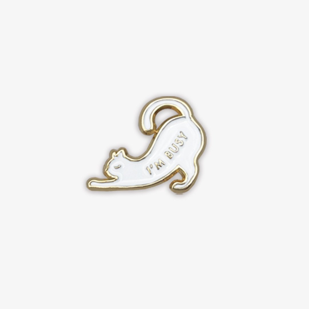 Busy cat - Pin