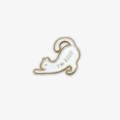 Busy cat - Pin