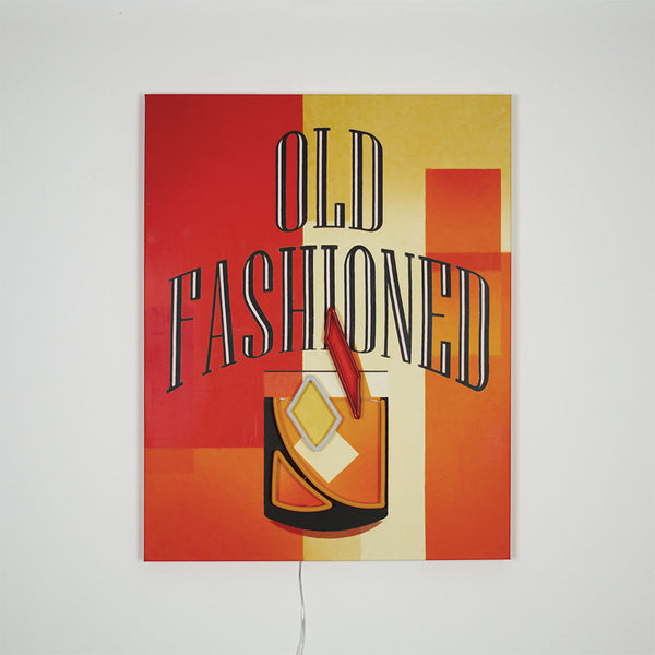 "Old Fashioned" - Wall Painting (LED Neon)