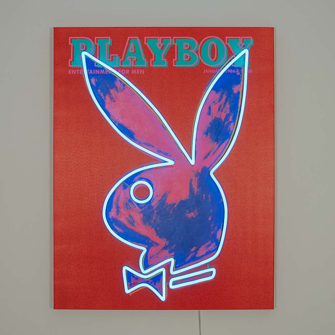 Playboy X Locomocean - Andy Warhol Cover (LED Neon)