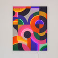 Abstract - Wall Painting (LED Neon) Large