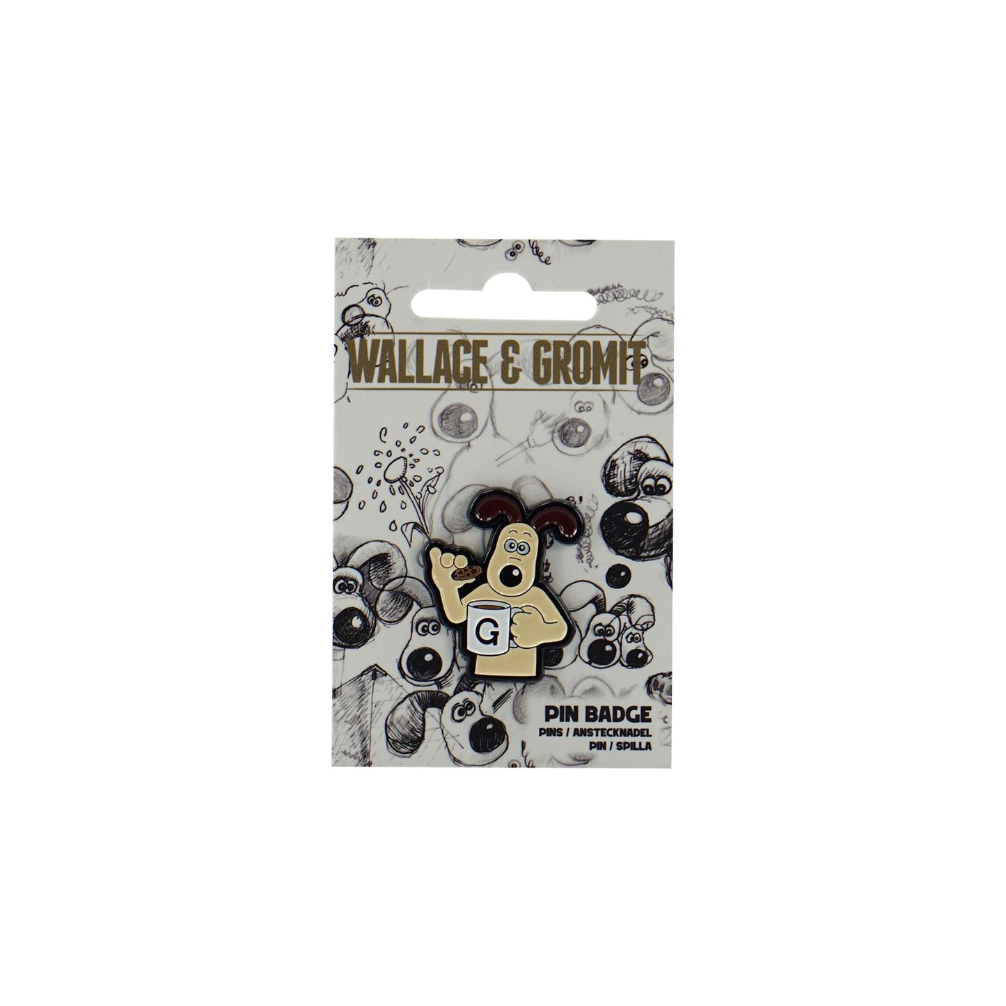 Wallace & Gromit Gromit Pin