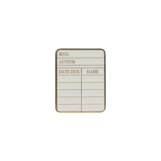 Pin’s Pulteney Press - Library card