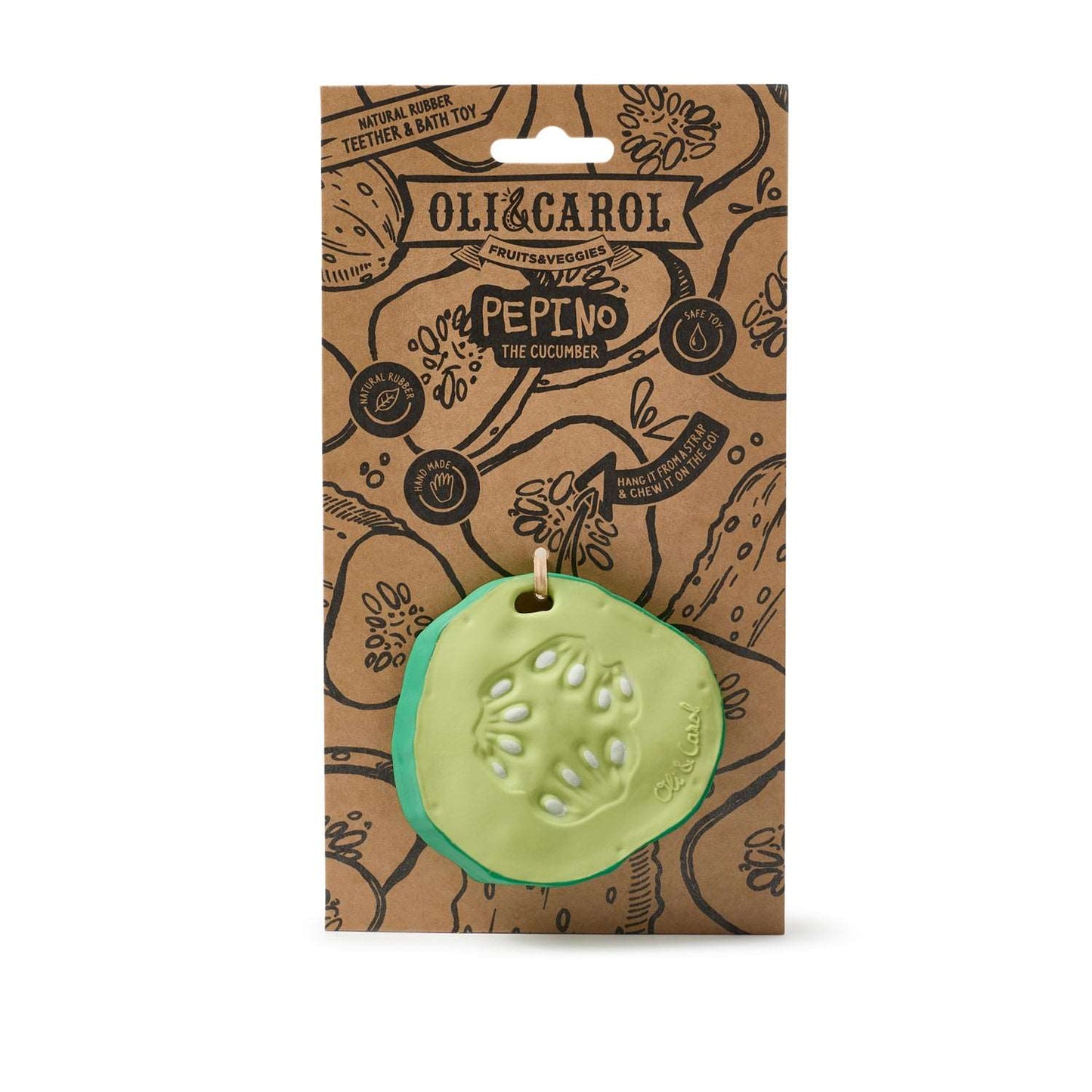Pepino the Cucumber Baby Teether