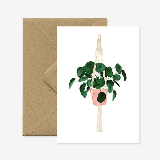 Pilea - Greeting card
