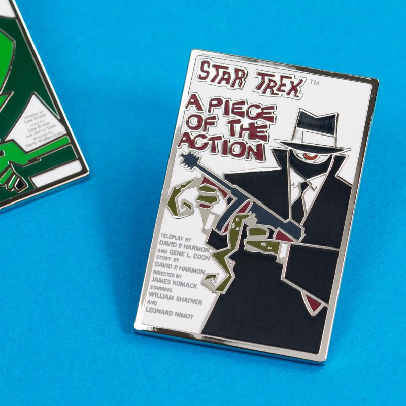 Star Trek Pin Set 1.4 - A Piece of Action en Whom Gods Destroy