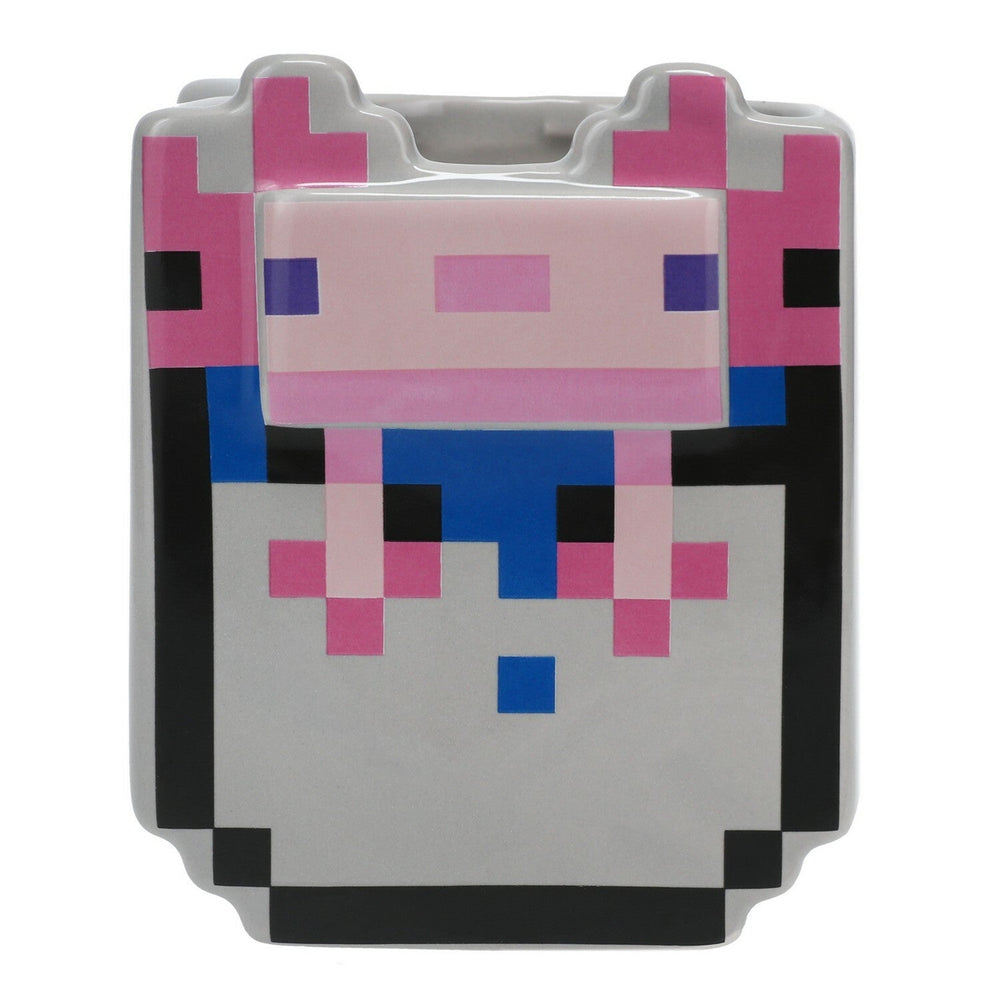 Minecraft Axolotl 3D-mok - 400 ml