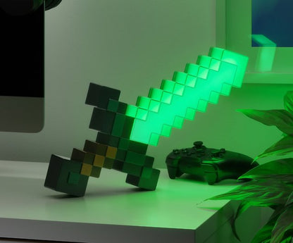 Lampe Minecraft - Epée Diamant