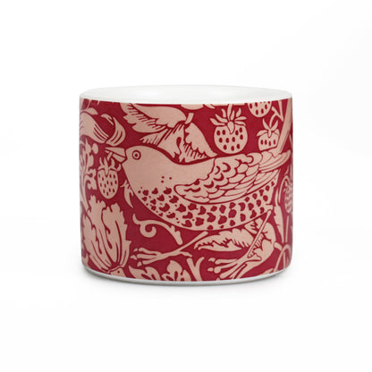 ACS William Morris Raspberry Ceramic Cachepot – 10 cm