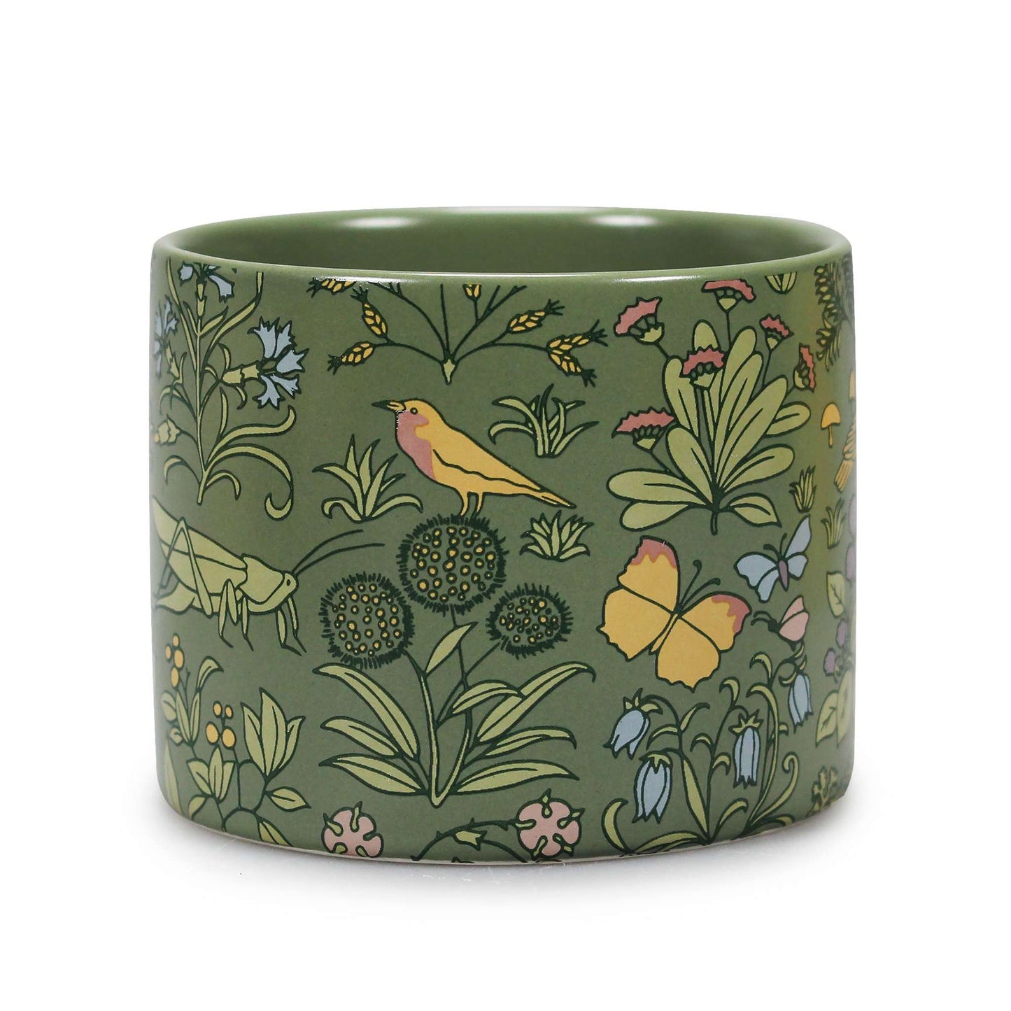 ACS Voysey Apothecary's Garden Ceramic Cachepot – 6cm