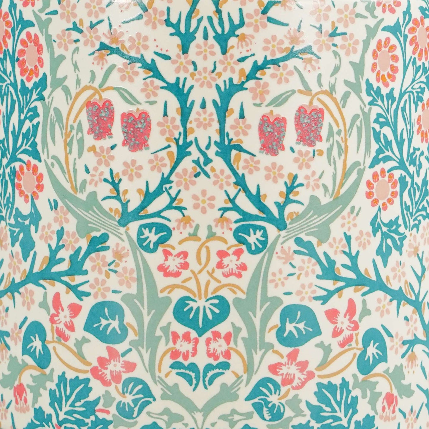 Cache-pot en céramique ACS John H. Dearle Blackthorn William Morris - 10 cm