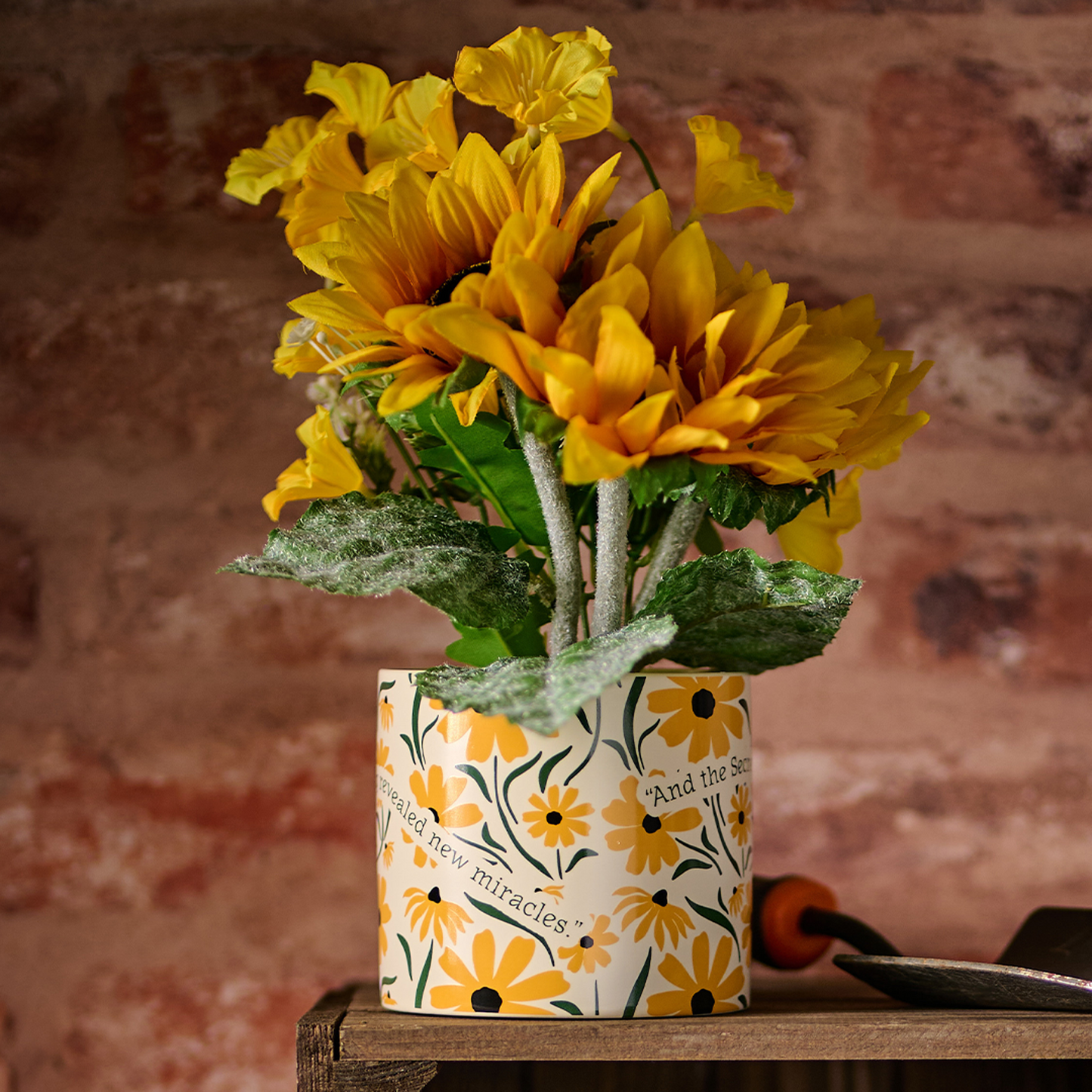 Ceramic Planter The Secret Garden – 10 cm
