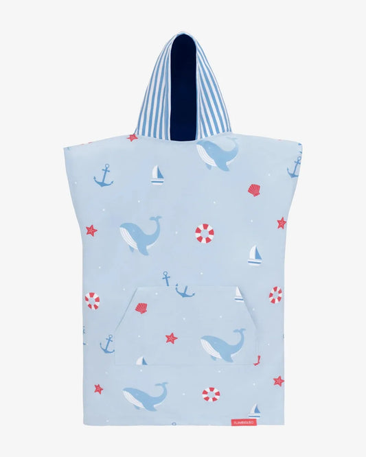 Kids' microfiber beach poncho – NORI