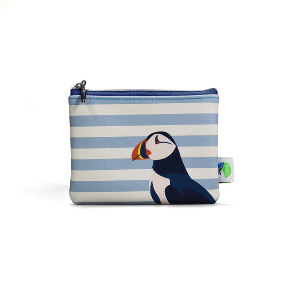 RSPB Blue Puffin Purse – 9 cm x 13 cm