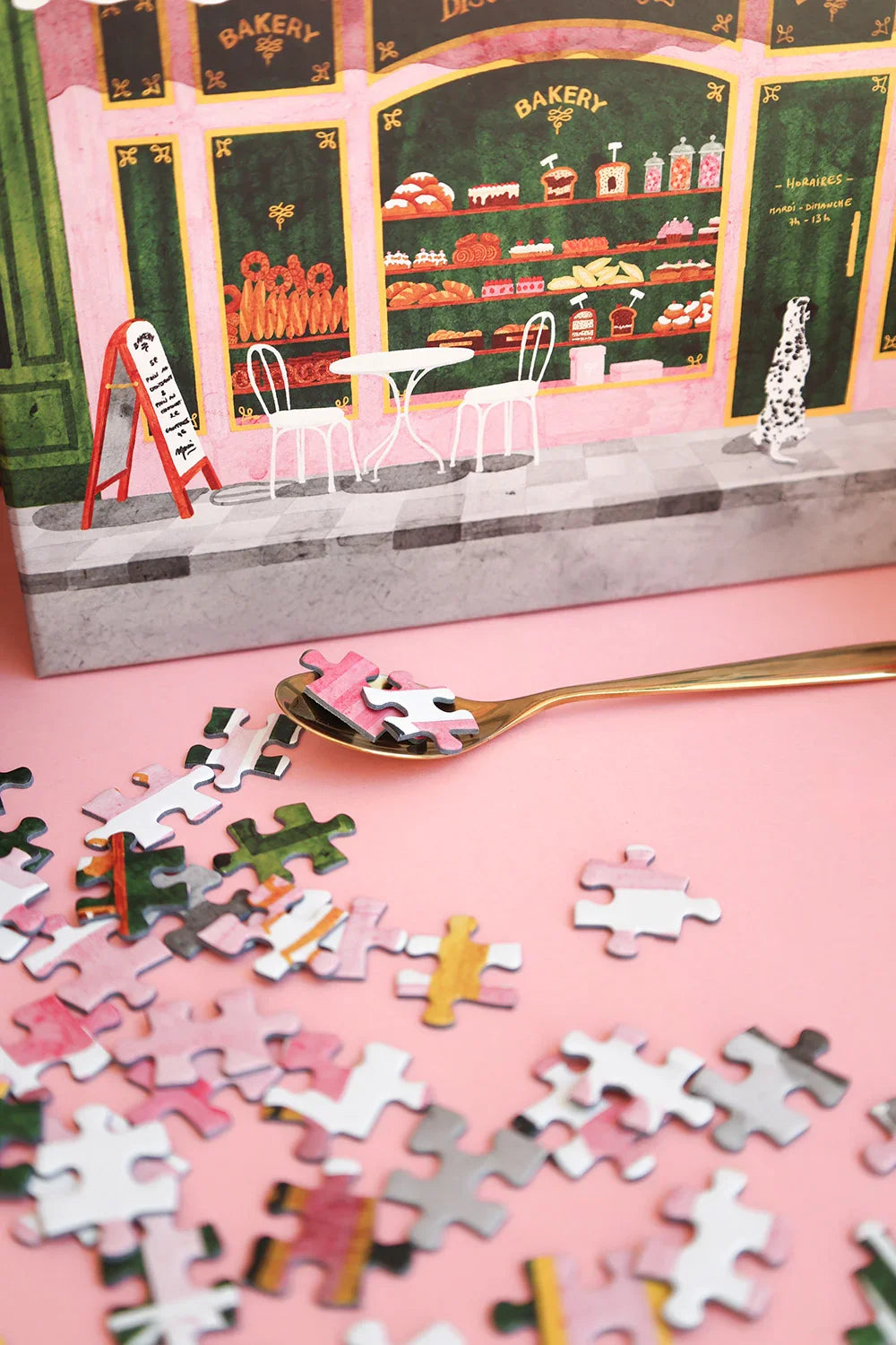 Pink Bakery - Jigsaw Puzzle 1000 pieces