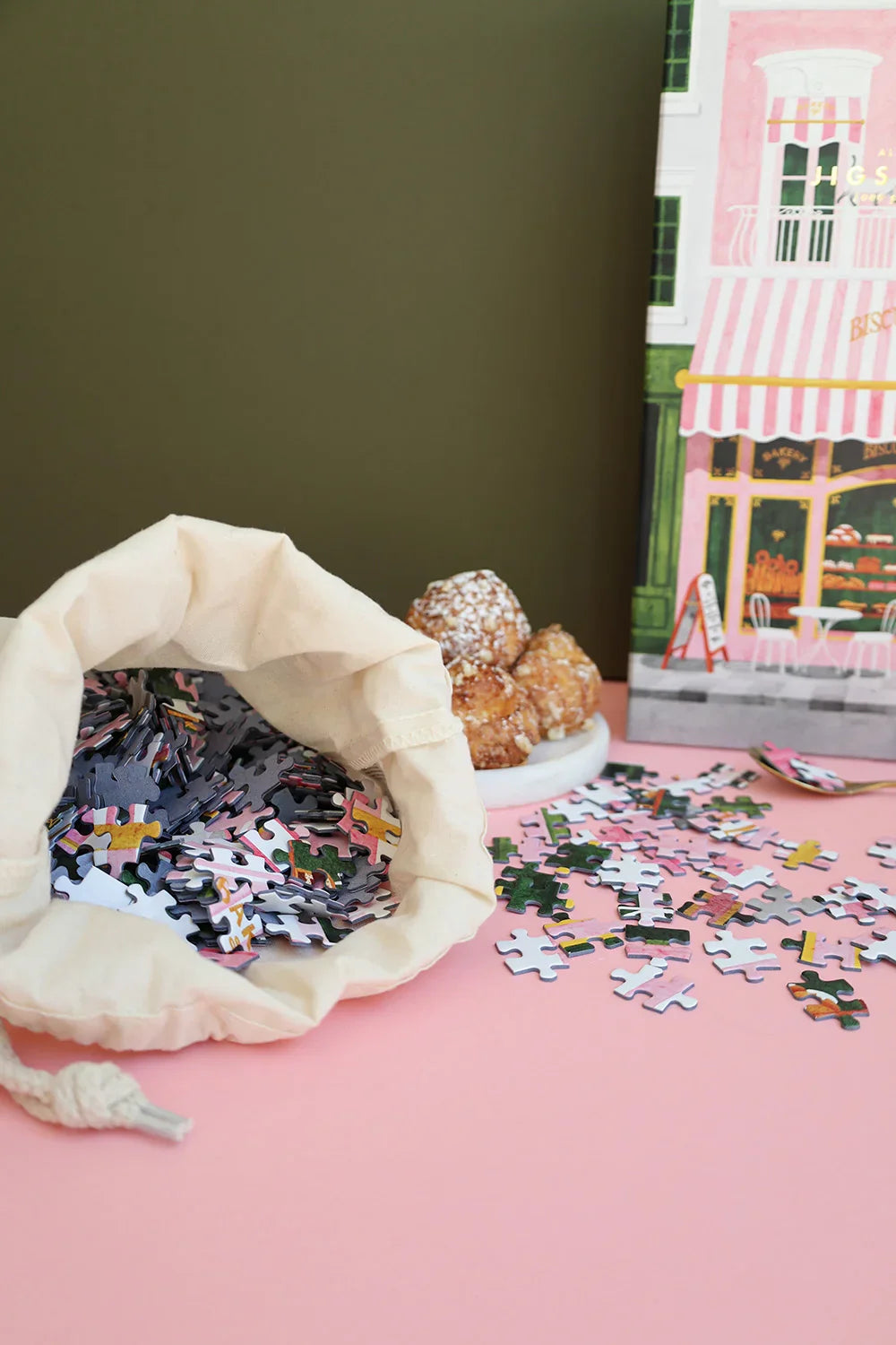 Pink Bakery - Jigsaw Puzzle 1000 pieces