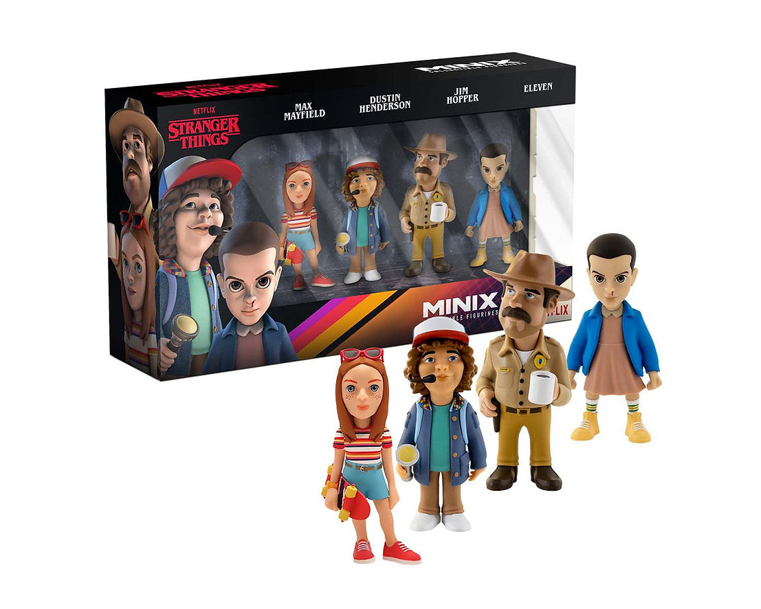Pack 4 figurines - Stranger Things