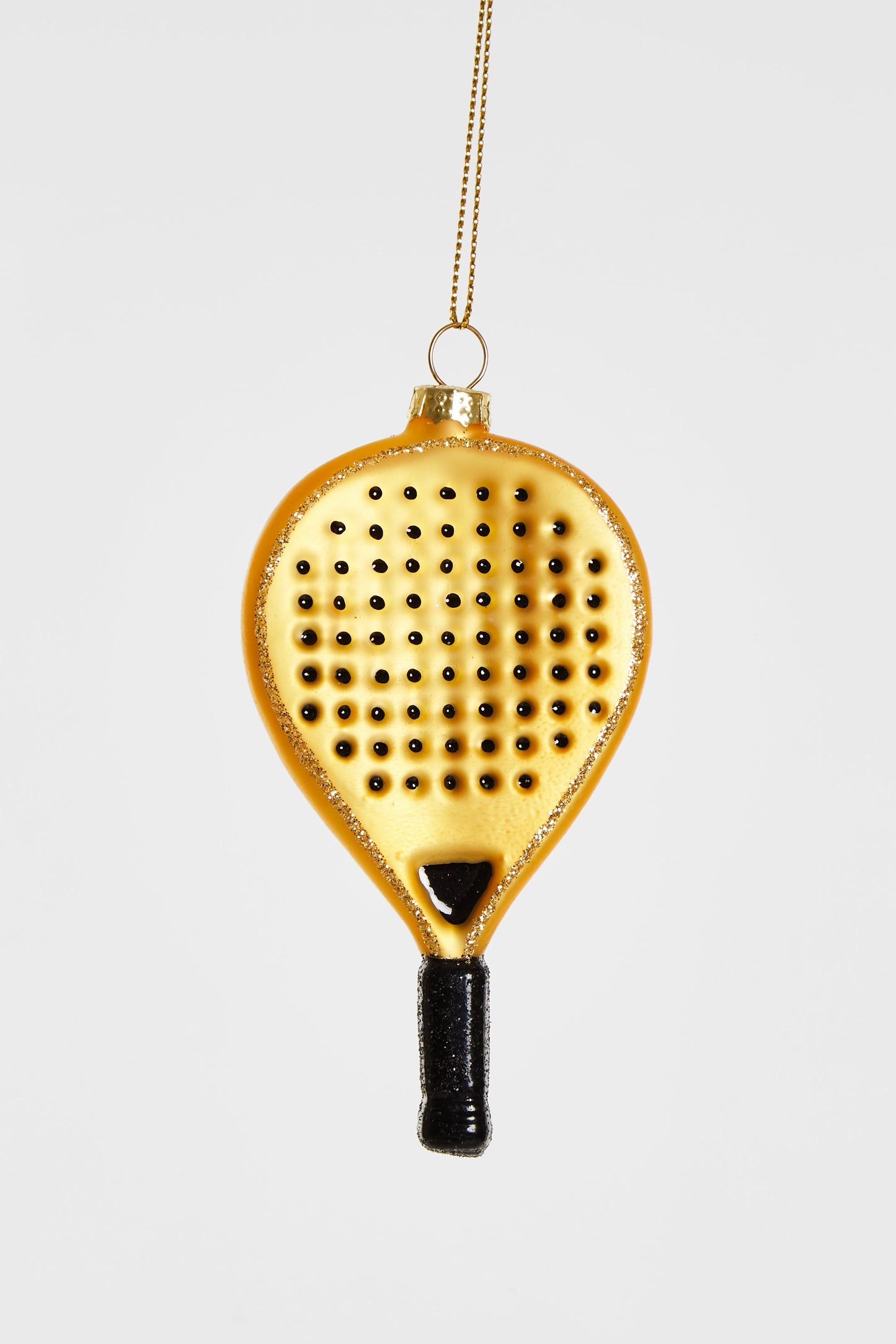 Boule de Noël Raquette de Padel Or