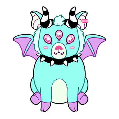 Peluche Mini Squishable – Démon Pastel