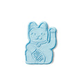 Lucky Cat Patch Hellblau