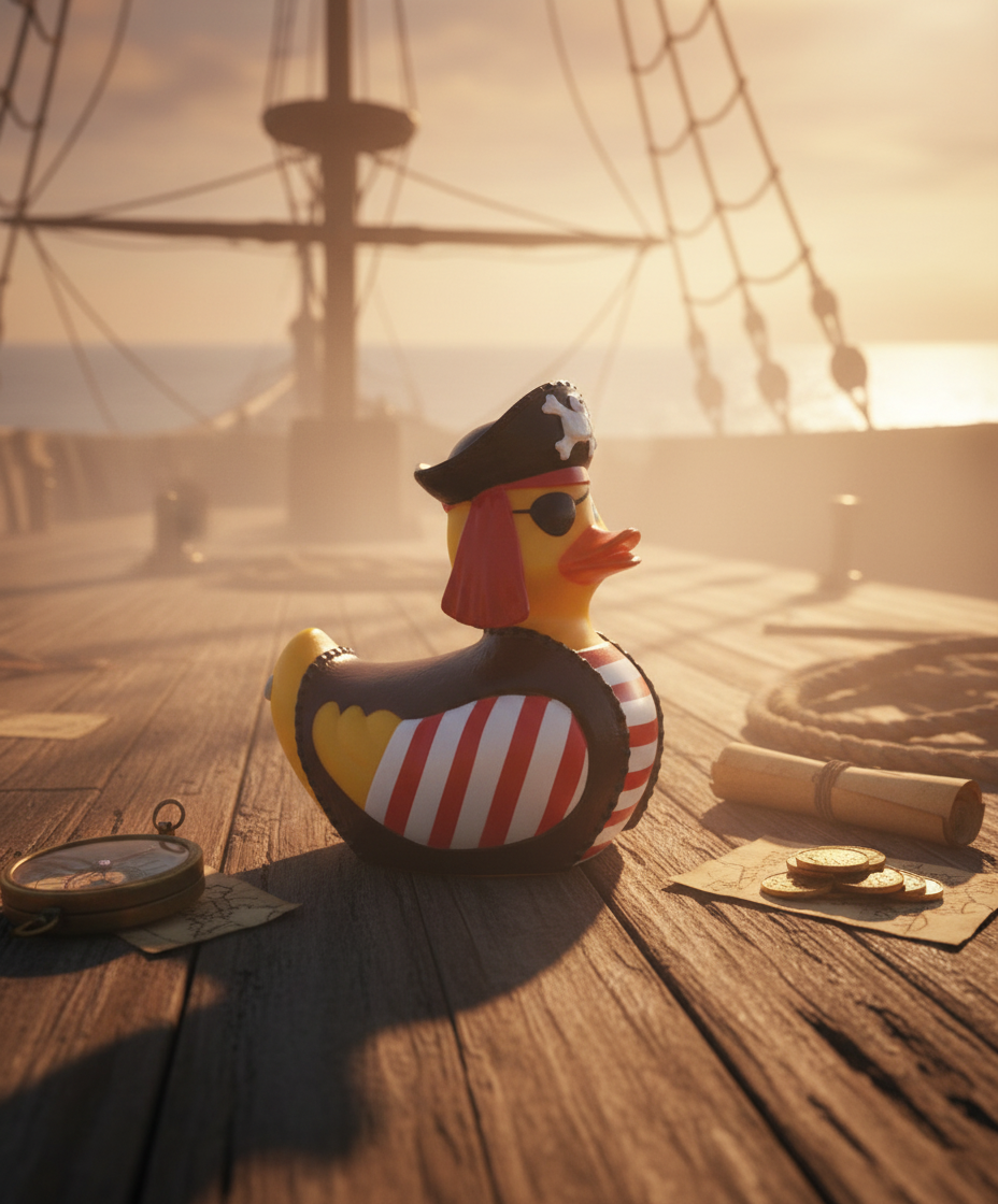 Pirate duck