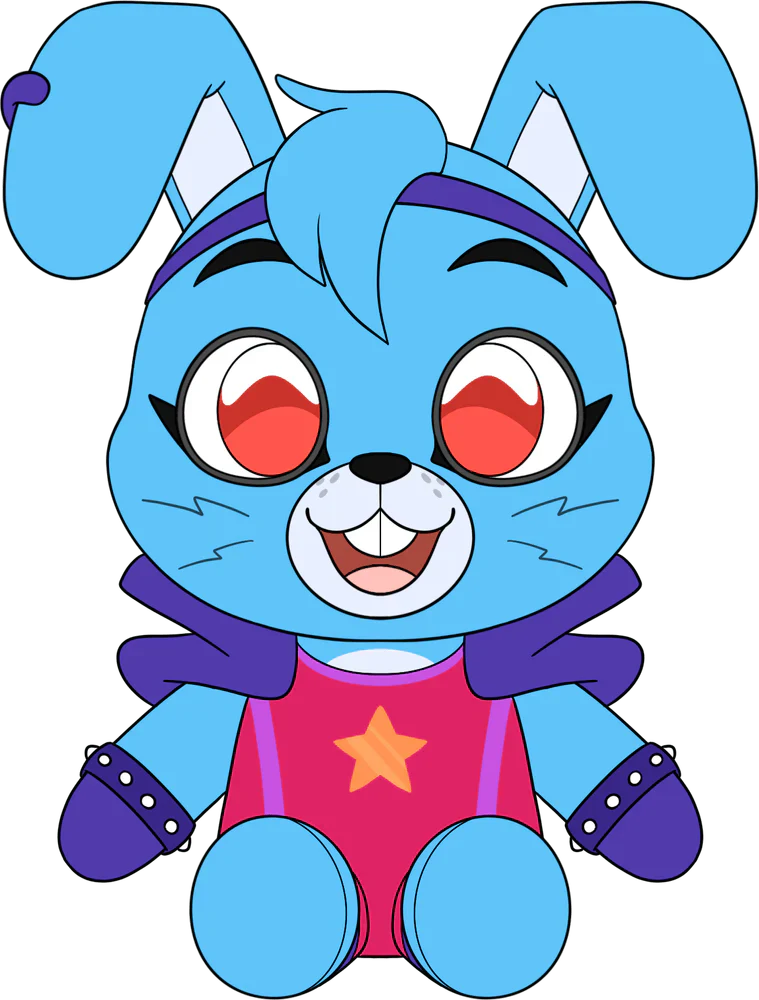Ruined Glamrock Bonnie Plush