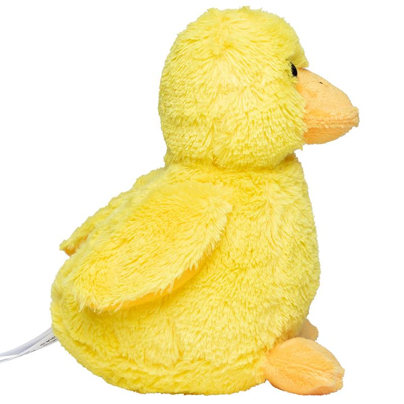 Gele pluche eend