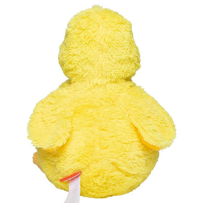 Gele pluche eend