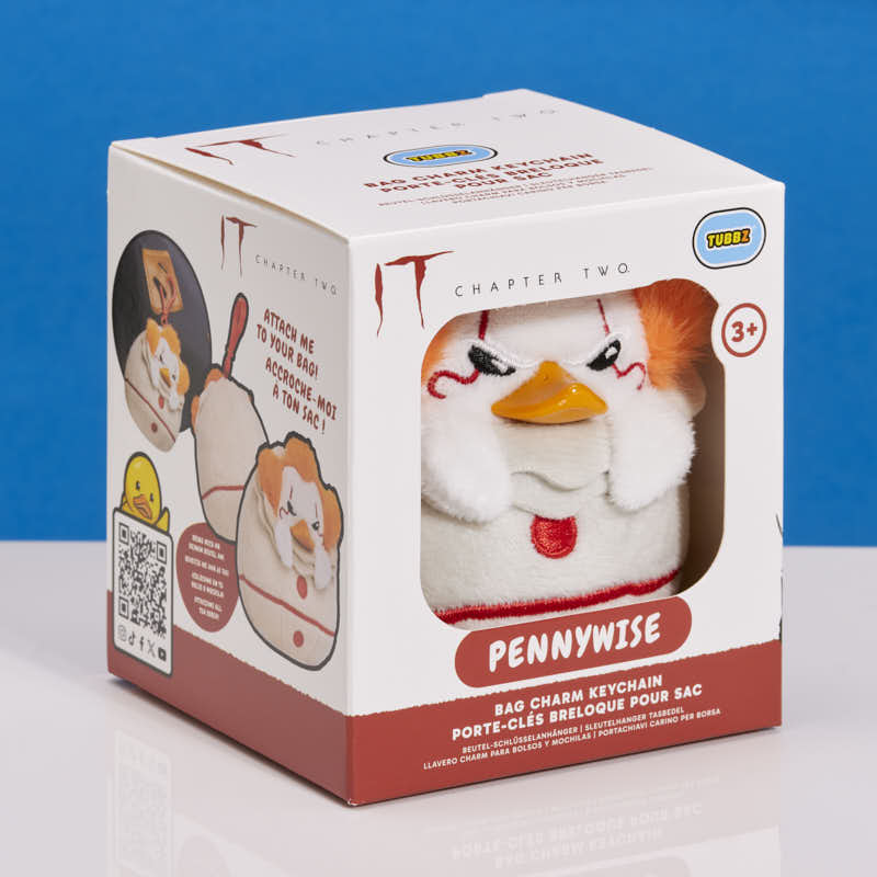 TUBBZ pluche sleutelhanger IT : Pennywise - PRE-ORDER*
