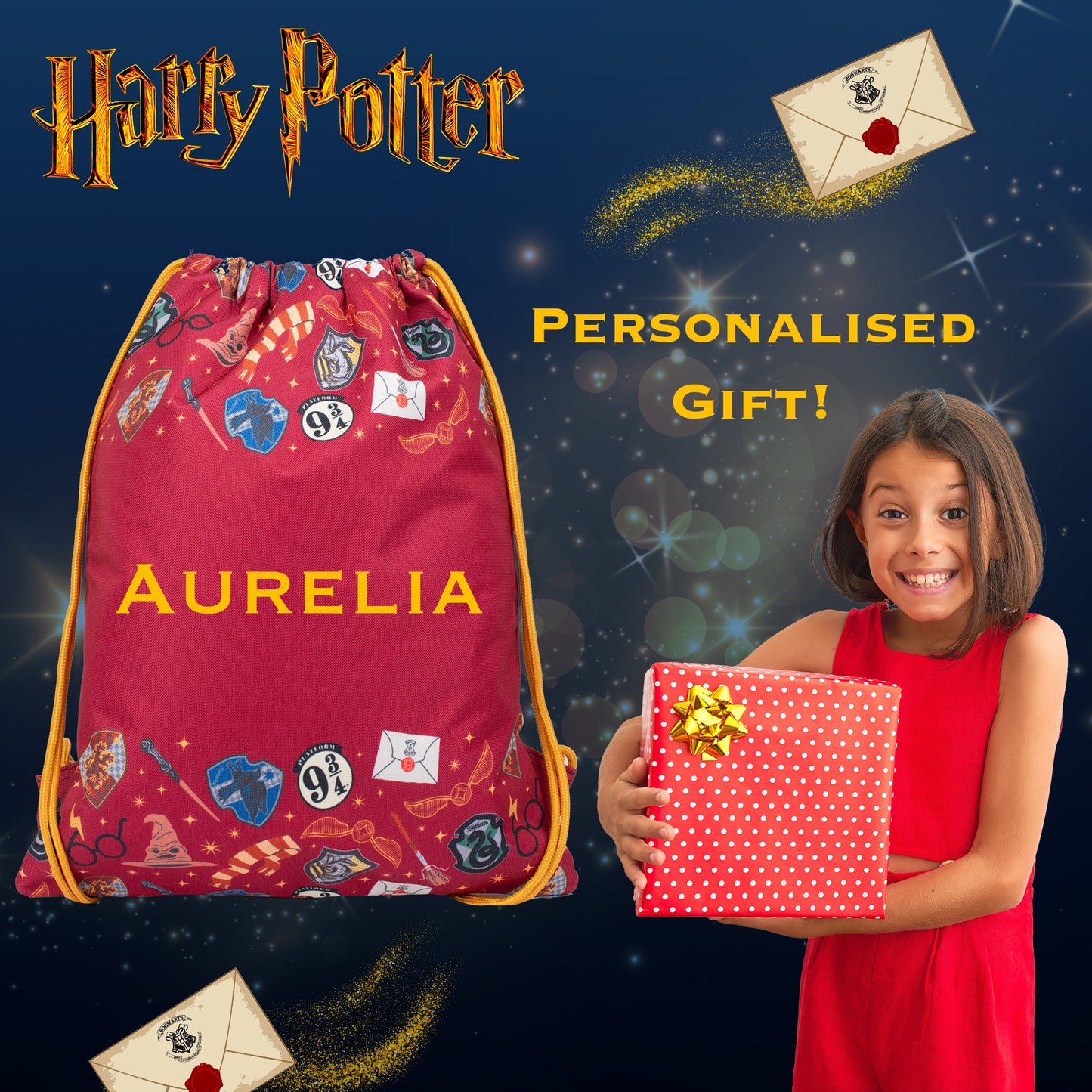 Harry Potter enfant PE Sac Sac à cordon for enfant