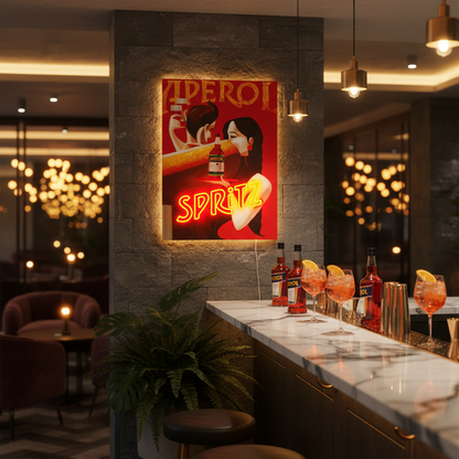 Small wall paint (LED neon) - Spritz