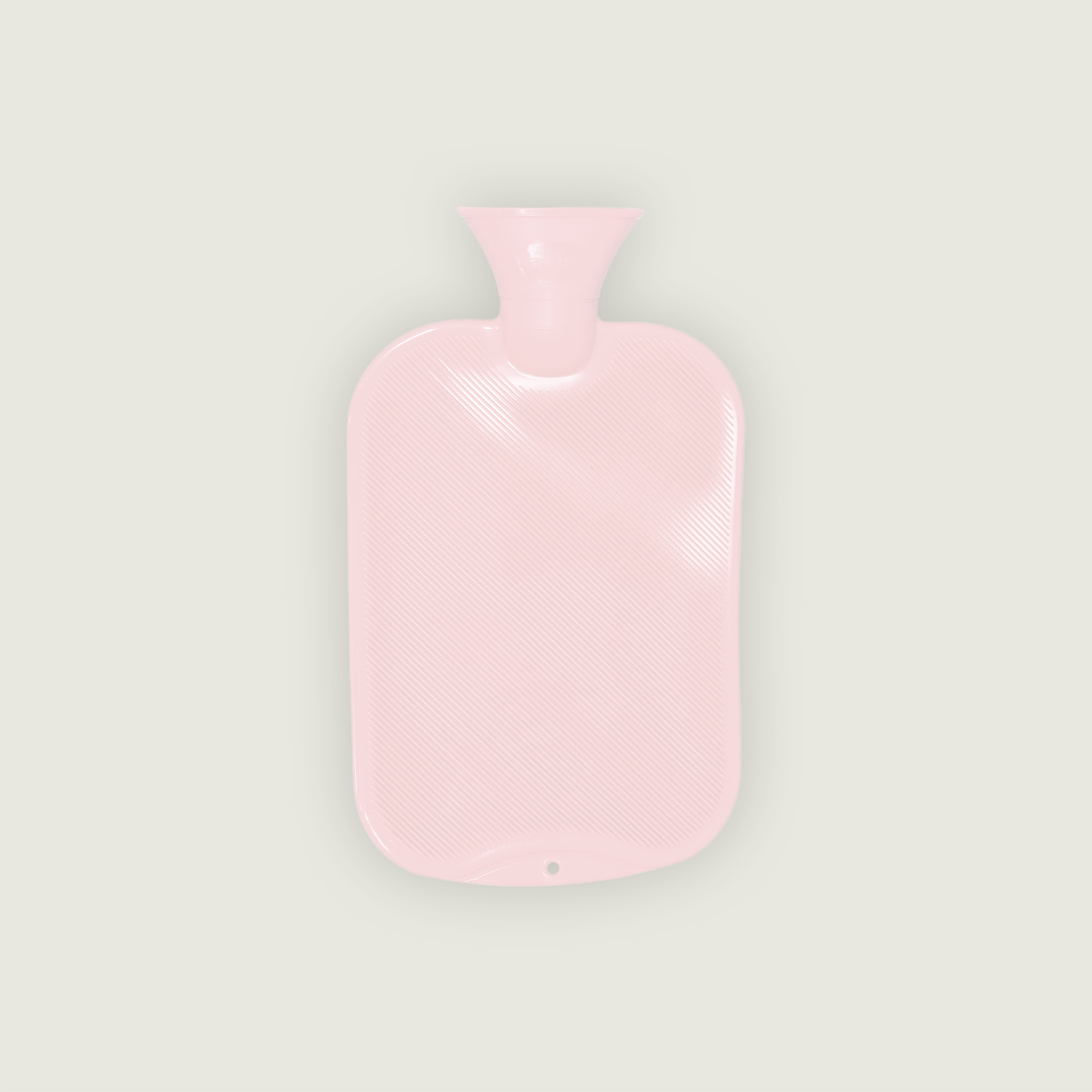 Bouillotte à eau nue thermoplastique Fashy 2 L – tons pastel