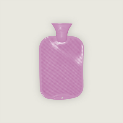 Bouillotte à eau nue thermoplastique Fashy 2 L – tons pastel