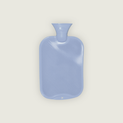 Bouillotte à eau nue thermoplastique Fashy 2 L – tons pastel