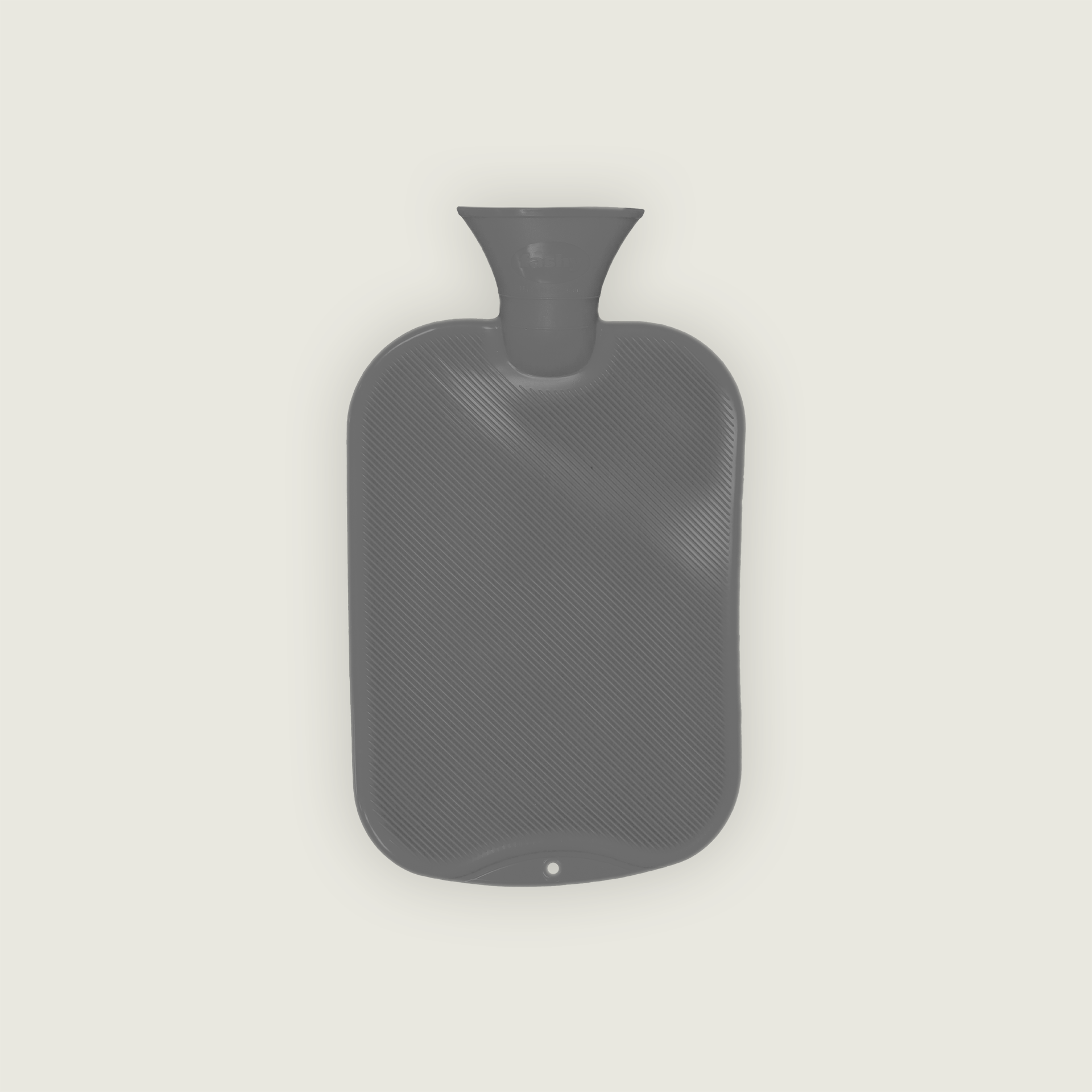 Bouillotte à eau nue thermoplastique Fashy 2 L – tons pastel