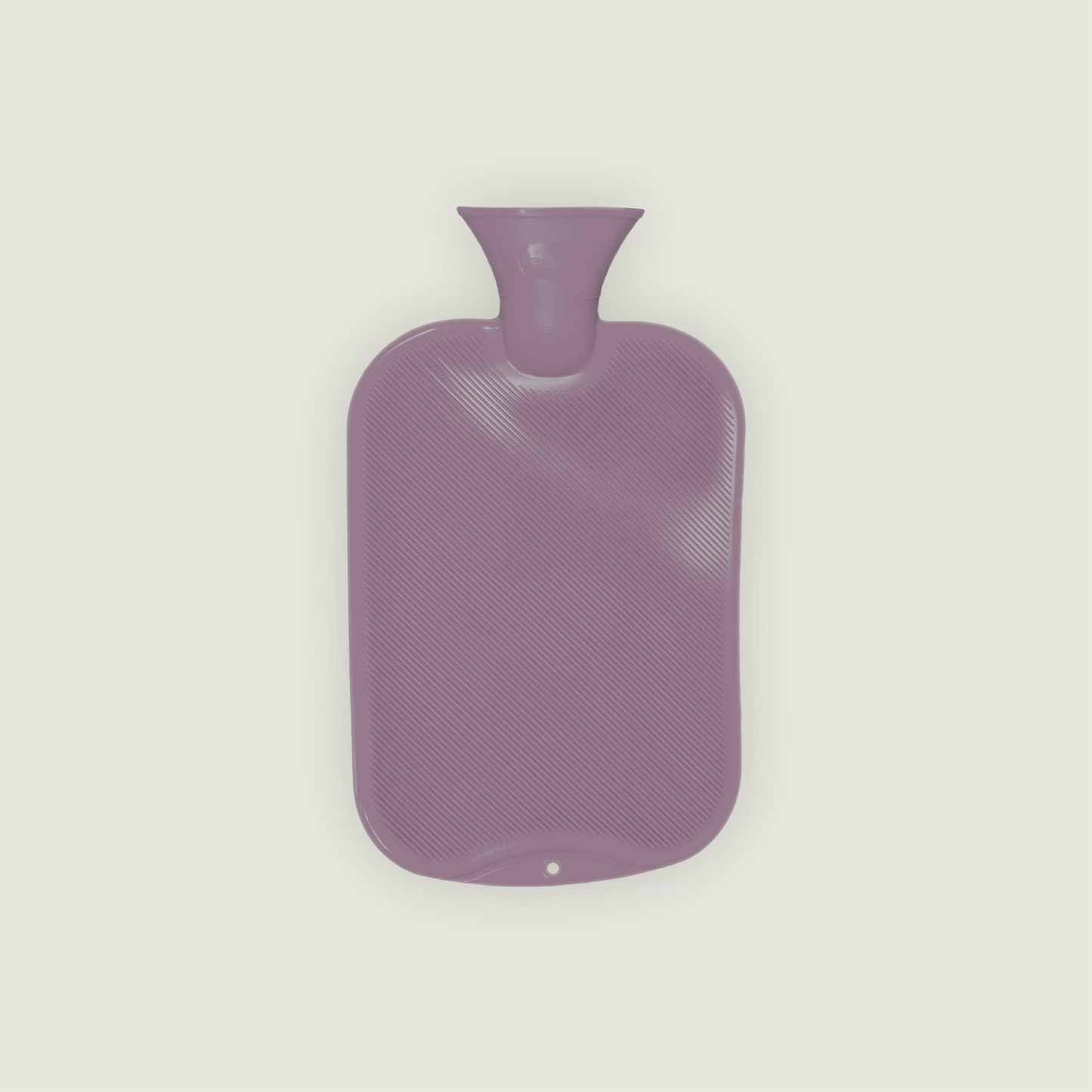 Bouillotte à eau nue thermoplastique Fashy 2 L – tons pastel