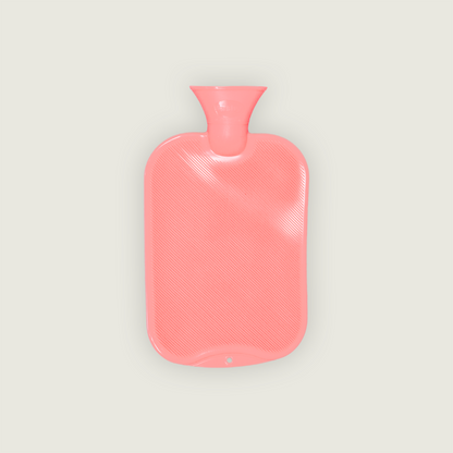 Bouillotte à eau nue thermoplastique Fashy 2 L – tons pastel