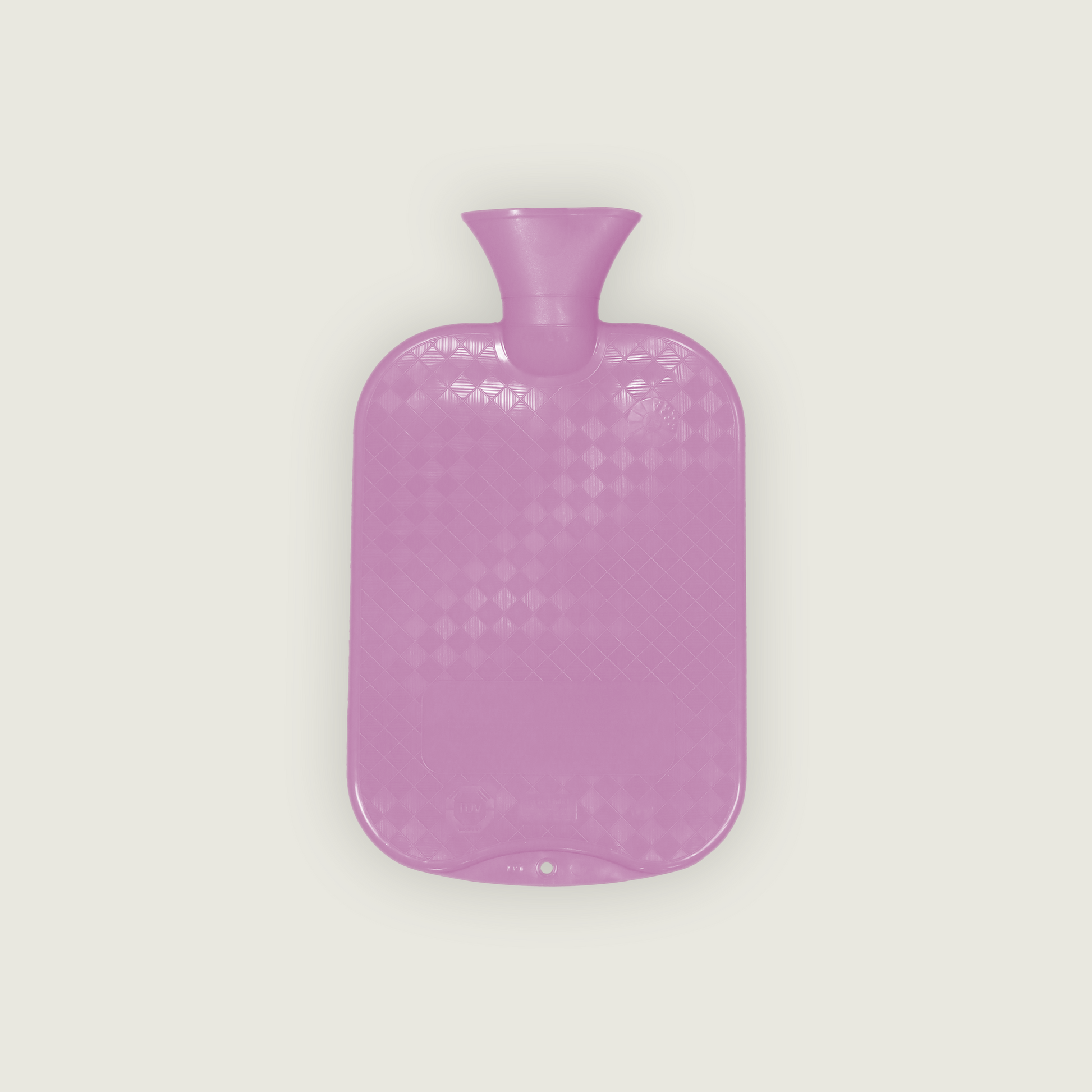 Bouillotte à eau nue thermoplastique Fashy 2 L – tons pastel