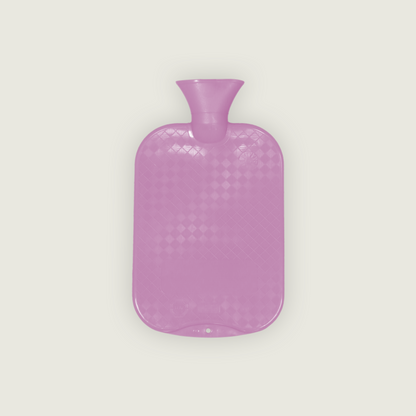 Bouillotte à eau nue thermoplastique Fashy 2 L – tons pastel