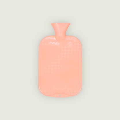 Bouillotte à eau nue thermoplastique Fashy 2 L – tons pastel