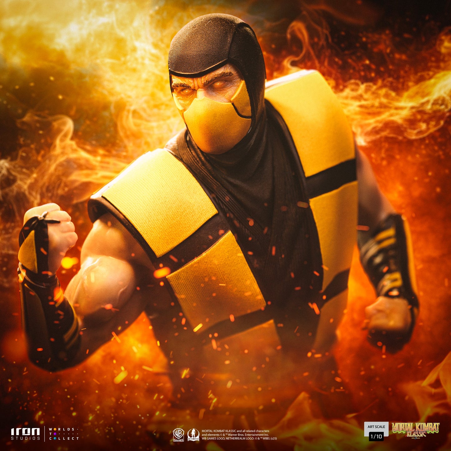 Scorpion Statue (Variant) - Mortal Kombat - Art Scale 1/10 - Iron Studios
