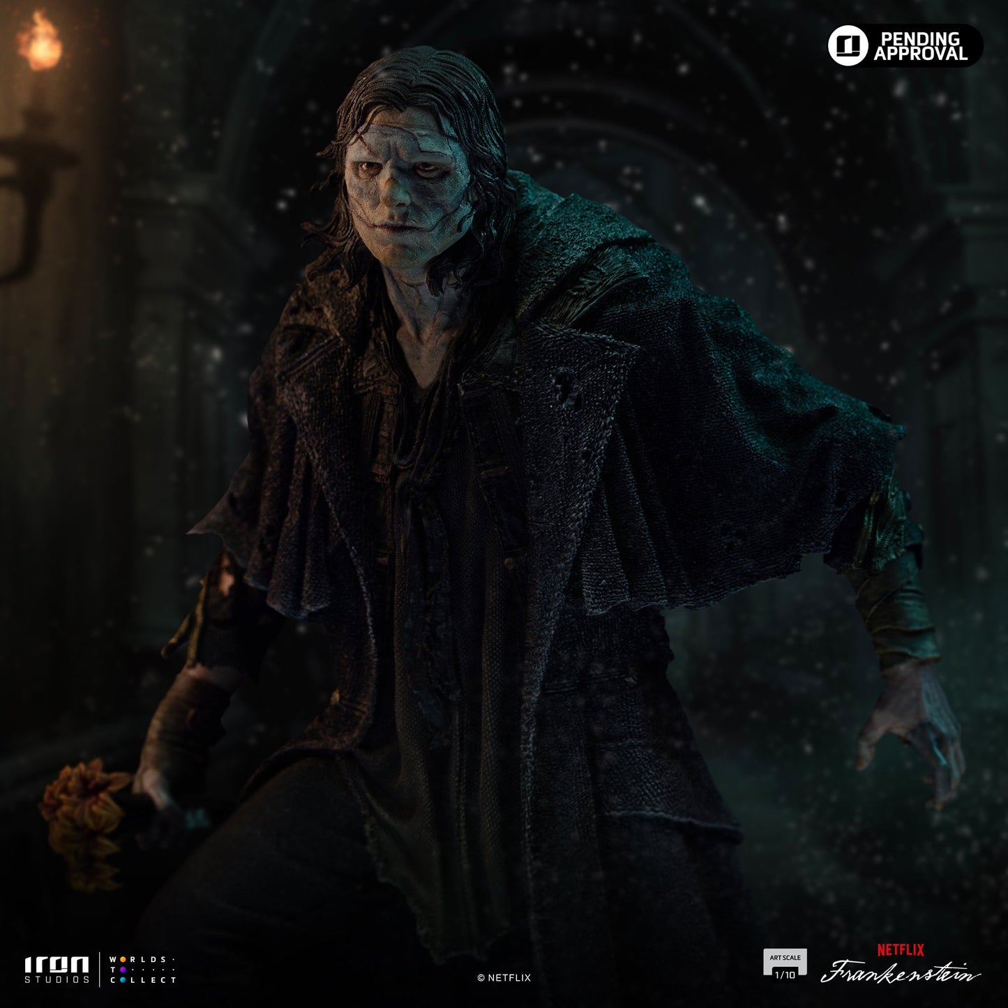 Statue Frankenstein's Monster - Guillermo Del Toro's Frankenstein - Art Scale 1/10