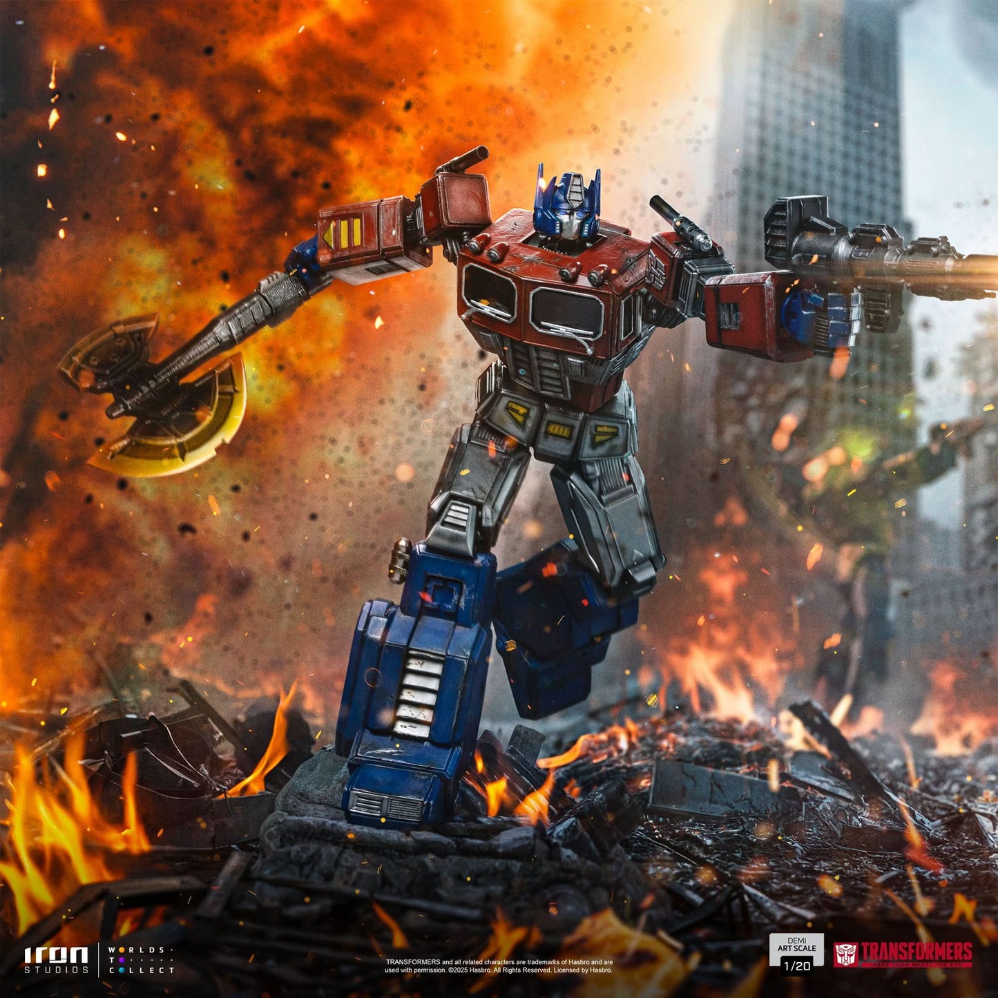 Pre-Order - Megatron Statue - Transformers - 1/20 Demi Scale - Iron Studios