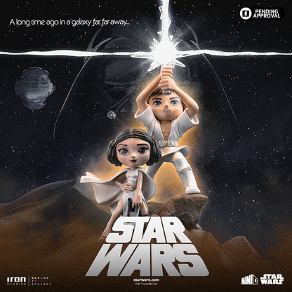 Pre-Order - Luke and Leia Statue - Star Wars - MiniCo - Iron Studios